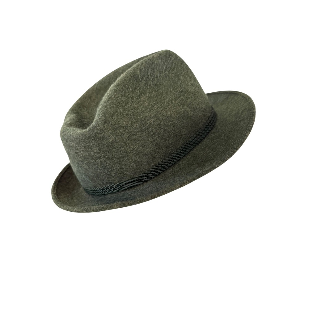 Lembert Tauern Green Wool Felt Tyrolean Alpine Hat German Fedora 100 Jahre